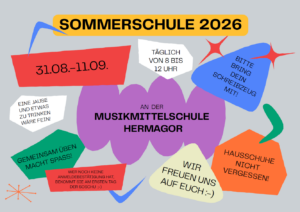 Information zur Sommerschule